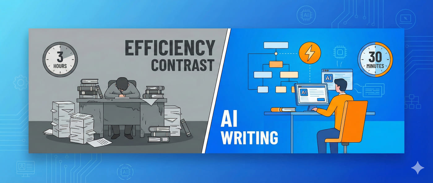 从3小时到30分钟的AI写作工作流